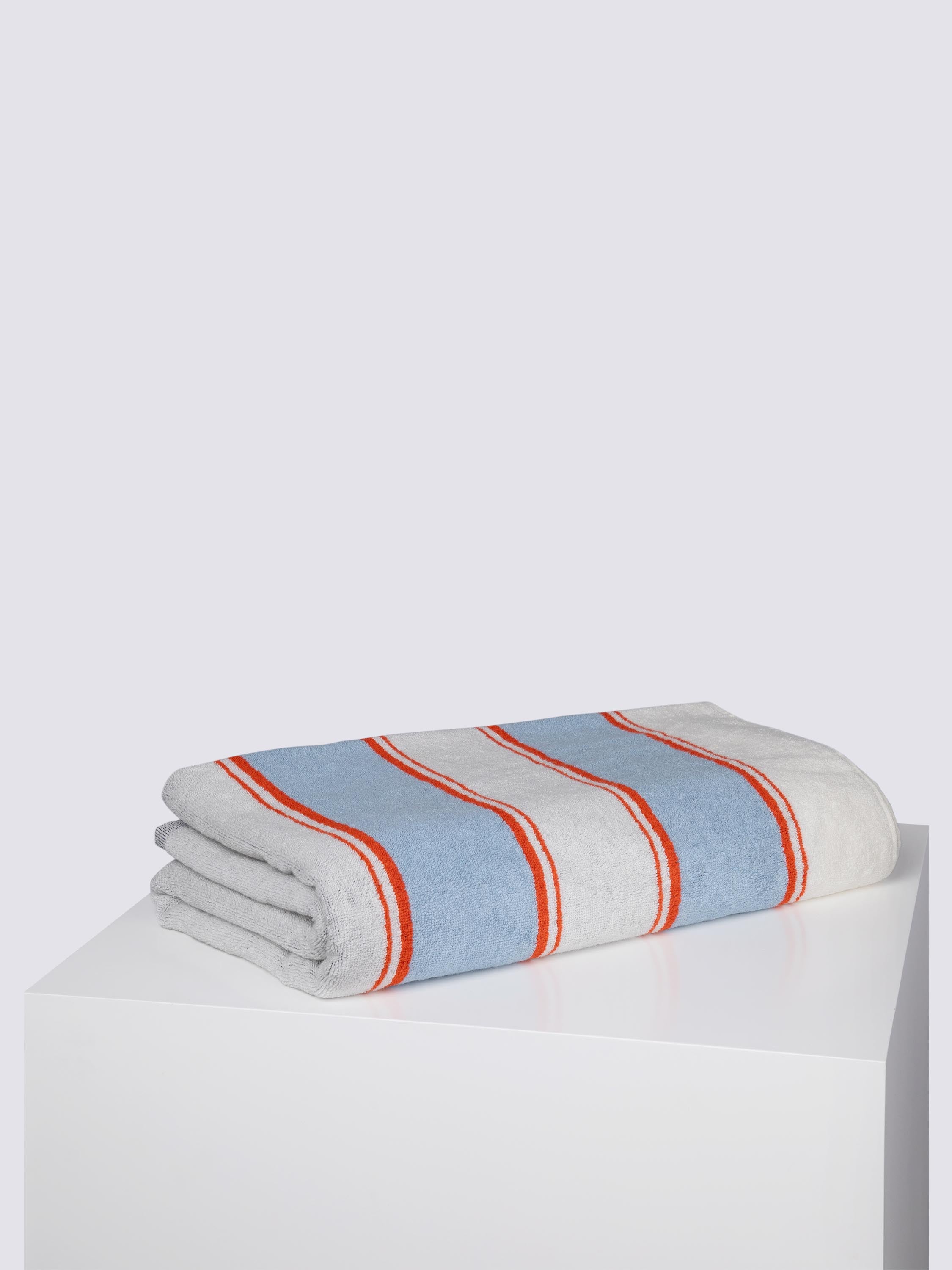 BREE Shore Badetuch XL 2er-Set – Badetuch aus Baumwollfrottee, blau