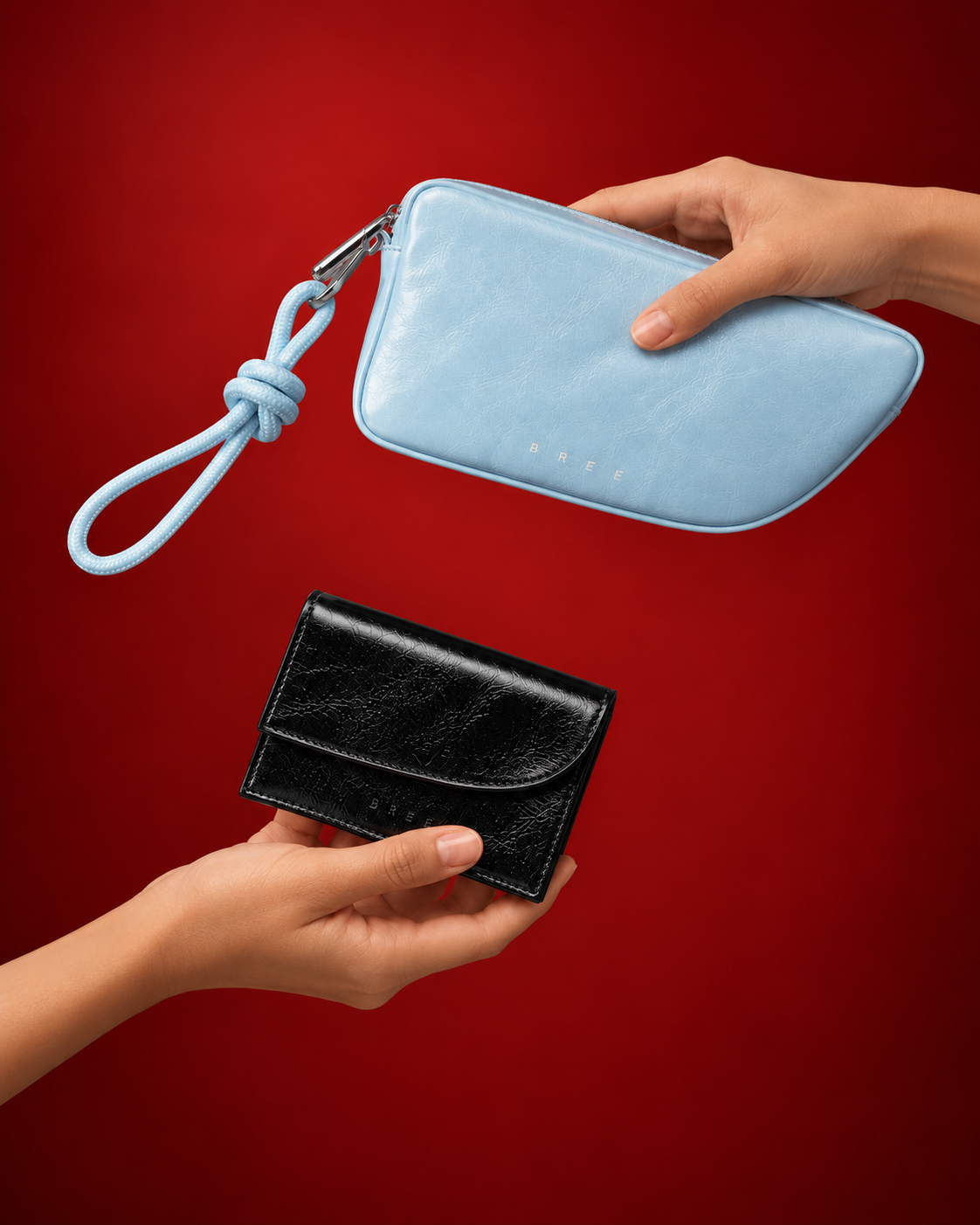 Pouch & Geldbörse Set